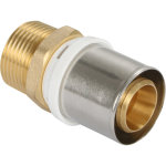 Raccord multicouche � sertir droit m�le fixomultix mc �26 - m20x27