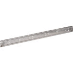 Rail mural porte bacs bleus 590 x 47 x 5mm