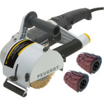 R�novateur peugeot energybrush 1500 + lot de 2 brosses � lani�res abrasives offert 1500w