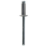 Rivets alu / acier t�te plate scell it �4, 8x16mm (250 pcs)