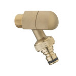 Robinet design 1 / 4t male 1 / 2 nez automatique (3 / 4) brut aroz m1 / 2