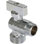 Robinet de machine � laver 1 / 4 de tour � sph�re pronorm m15x21 - m20x27 - chrom�