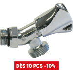 Robinet pour machine  laver pronorm 15x21 - 20x27 - chrom