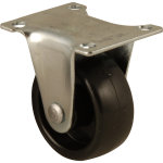 Roulette fixe plastique 38mm 40kg