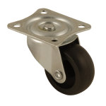 Roulette pivotante plastique 30mm 25kg