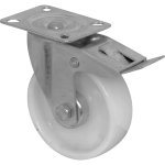 Roulette pivotante polypropylne  frein 100mm 125kg