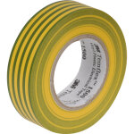 Ruban d'isolation lectrique 3m temflex 1500 19mm x 20m jaune / vert