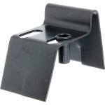 Sabot de portail  sceller noir 100x150mm