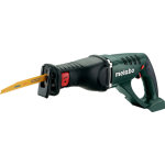 Scie sabre sans fil metabo ase 18 lt (machine seule) 18v li - ion