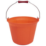 Seau de maçon orange fluo vinmer 11l Seau de maçon orange fluo vinmer 11l
