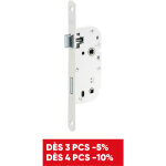 Serrure à encastrer axe 40mm époxy blanc thirard a condamnation Serrure à encastrer axe 40mm époxy blanc thirard a condamnation