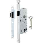 Serrure � encastrer magn�tique axe 40mm thirard p�ne dormant 1 / 2 tour 1 cl�