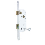 Serrure  encastrer pratic axe 40mm blanc bricard  condamnation