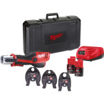 Set de pince  sertir m12 hpt - 202c milwaukee 12v li - ion 2ah - u