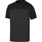 T - shirt coton bicolore genoa2 delta plus xl gris / noir