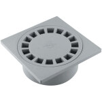 Siphon de cour fitt 150x150mm - gris