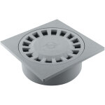 Siphon de cour fitt 200x200mm - gris