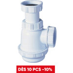 Siphon de lavabo / bidet à culot court wirquin Ø32mm Siphon de lavabo / bidet à culot court wirquin Ø32mm