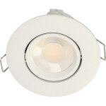 Spot orientable bbc 90mm spt651 arlux 5w - 600lm - blanc