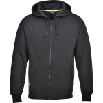 Sweat capuche zipp nickel portwest xl noir