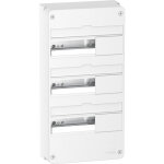 Tableau �lectrique avec ch�ssis resi9 schneider 13 modules 3 rang�es