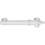 Tubulure vier 2 bacs avec prise machine  laver wirquin