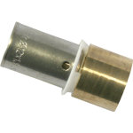 Union cuivre  sertir per per 16 - tube 14