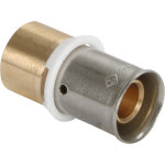 Union cuivre  sertir per per 16 - tube 16