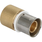 Union cuivre  sertir per per 20 - tube 22 - dispo 48h