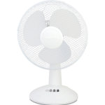 Ventilateur de table 3 vitesses blanc 30 cm - 45w