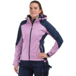 Veste femme softshell yowie cerva xxl rose / marine