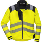 Veste softshell haute visibilit� pw3 portwest l jaune