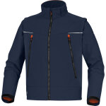 Veste softshell orsa 2 en 1 marine / orange delta plus taille s * dispo 48h *