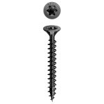 Vis � bois t�te frais�e noire tx t - star + spax �4x35mm (200 pcs)