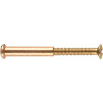 Vis relieuse laiton 4x45mm