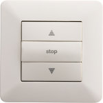 Commande volet roulant artezo blanc