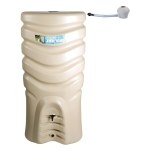 010908 be px2 r�cup�rateur d'eau 550 l  recup'o  + kit collecteur dim. 79 x 56 x 164 cm beige