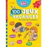100 jeux de vacances - sami et julie - de la grande section au cp - cahier de vacances 2025 (broch)
