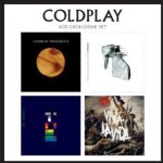 4 cd catalogue set: parachutes + a rush of blood to the head + x&y + viva la vida