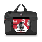 501874 - bundle port comprenant 1 sacoche 17. 3' + 1 souris ss fil usb + type c
