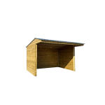 Abri animaux 4000 x 2920 x 2772mm