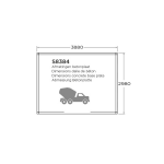 Abri dole autoclav� de 4, 112 x 3, 65 m hors tout