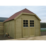 Abri de jardin limerick 298 x 388 cm traite aitoclave