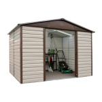 Abri de jardin metal 106tbsl 5. 97m�