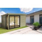 Abri de jardin seda en bois trait� en panneaux de 28mm. 3036 x 3036