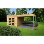 Abri de jardin tarento 298 + 287x290cm