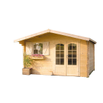 Abri morzine 40mm avec traitement autoclave. 3880 x 3280mm