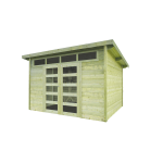 Abri verona 28mm avec traitement autoclave. 3032 x 2436mm