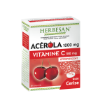 Acrola 1000 got cerise 30 comprims effervescents