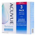 Acuvue revitalens 3x360ml, 3 flacon de 360ml + 3 etuis